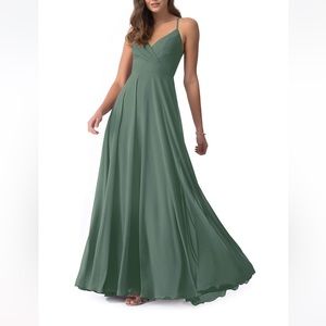 Eucalyptus Azazie Avelina Bridesmaid Dresses | Azazie